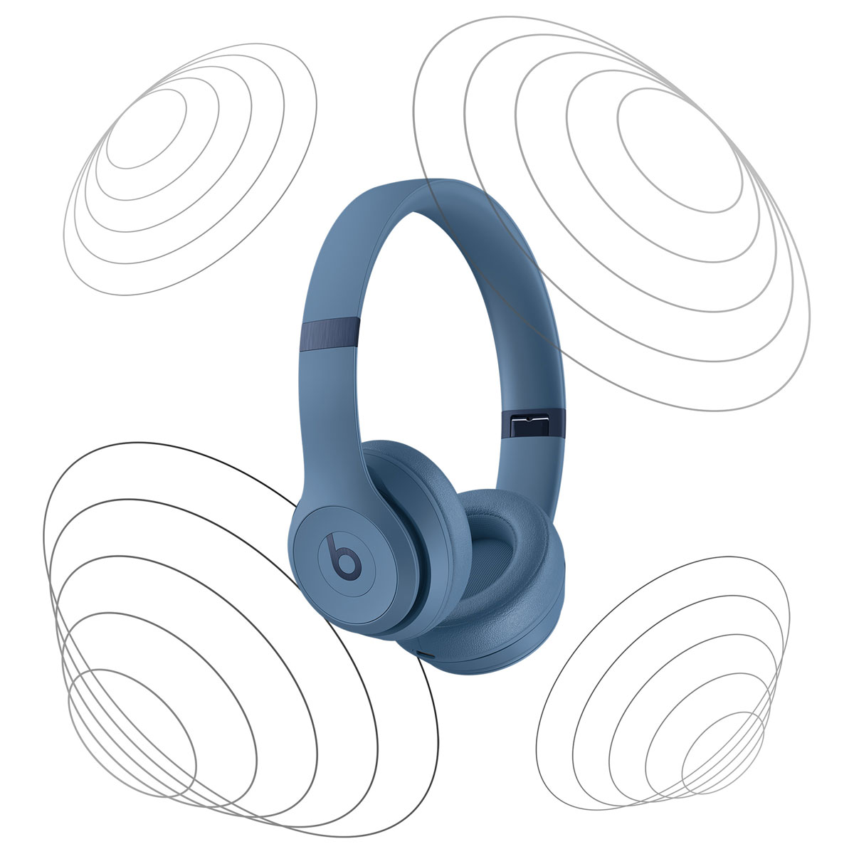 Beats Solo 4 - Slate Blue - Image 7