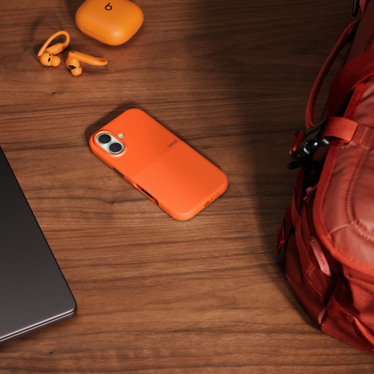 Iphone 17 Rugged Phone Case With Magsafe And Camera Control - Iphone Cases - Beats - Sierra Orange - Image 4