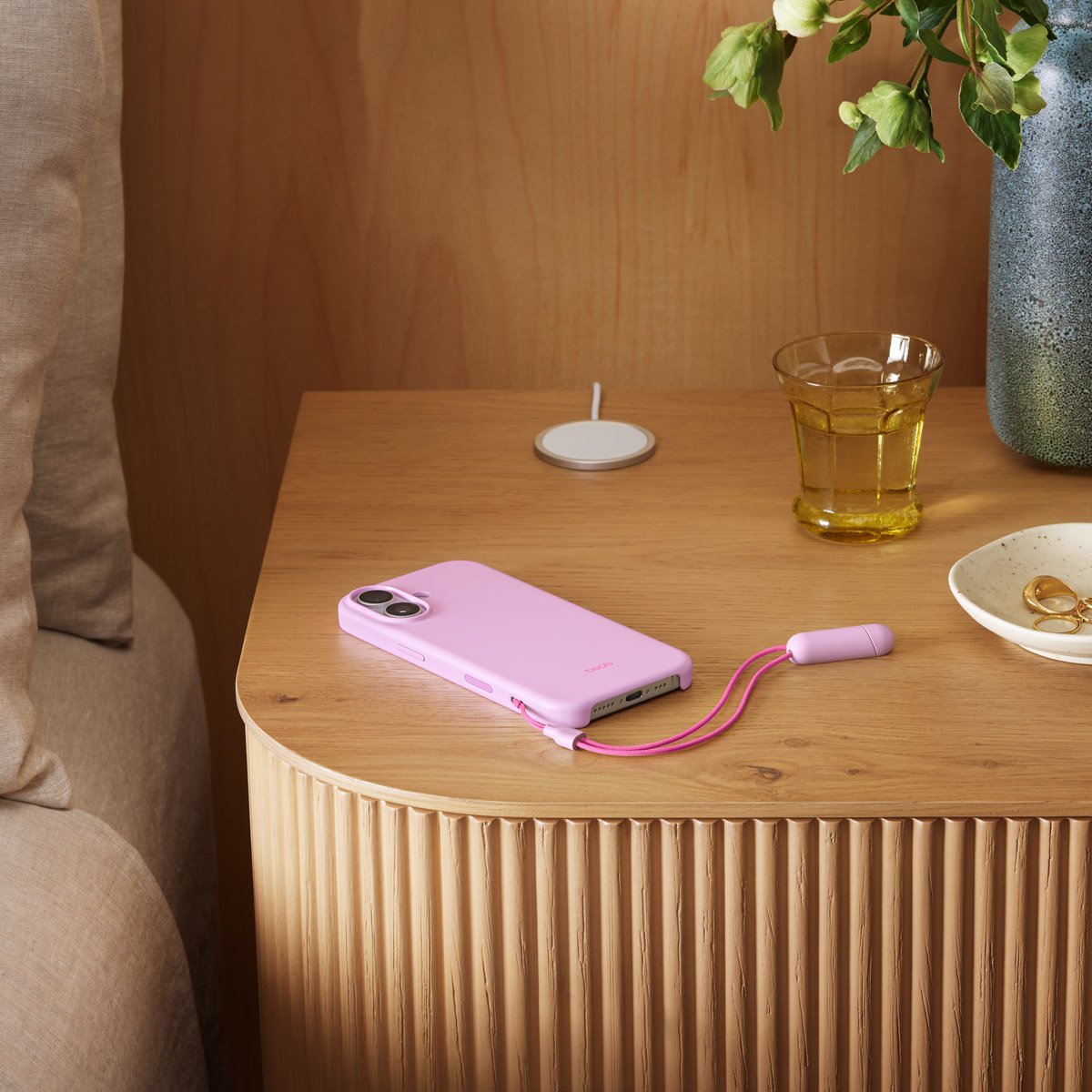 Iphone 17 Kickstand Phone Case With Magsafe And Camera Control - Iphone Cases - Beats - Pebble Pink - Image 5