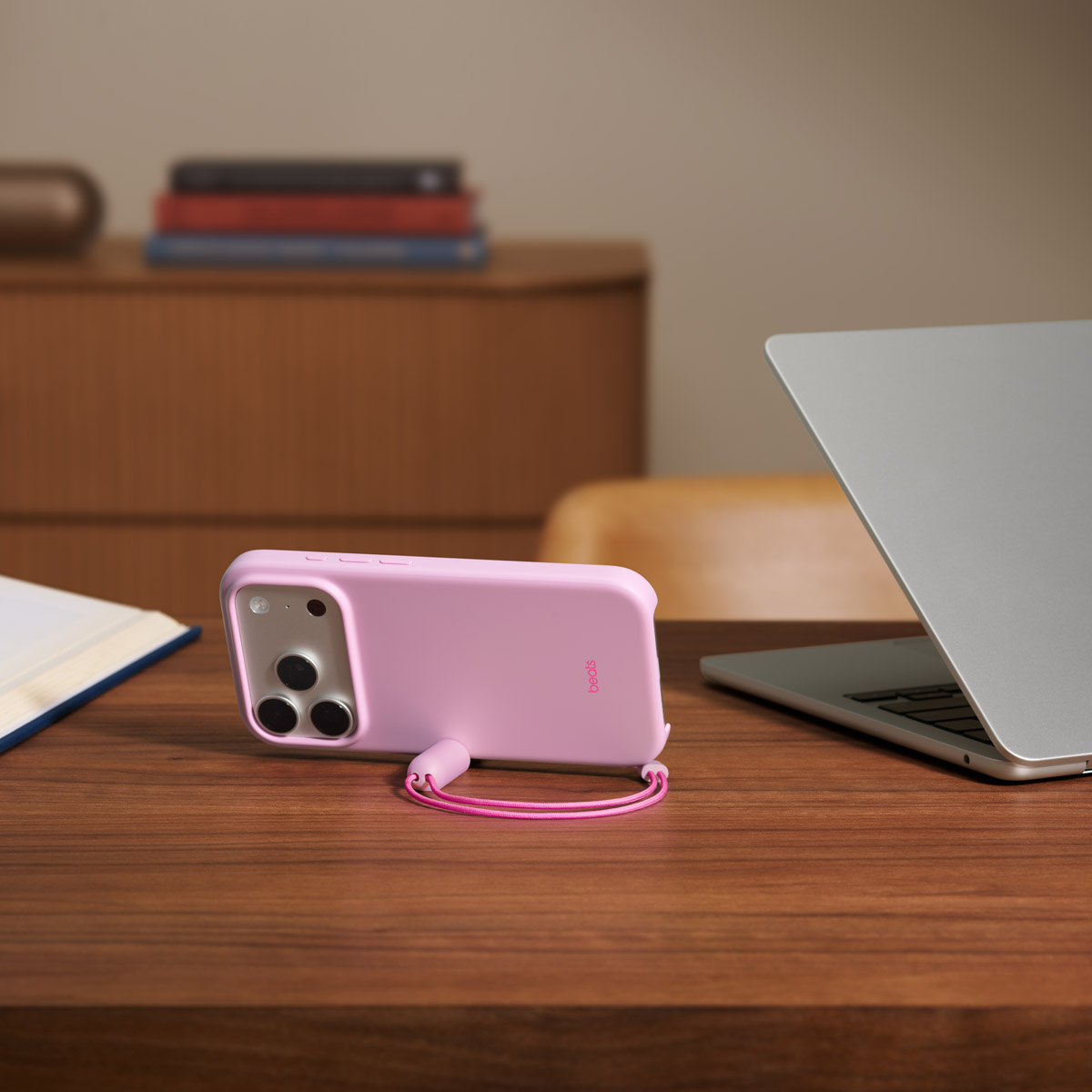 Iphone 17 Pro Kickstand Phone Case With Magsafe And Camera Control - Iphone Cases - Beats - Pebble Pink - Image 5