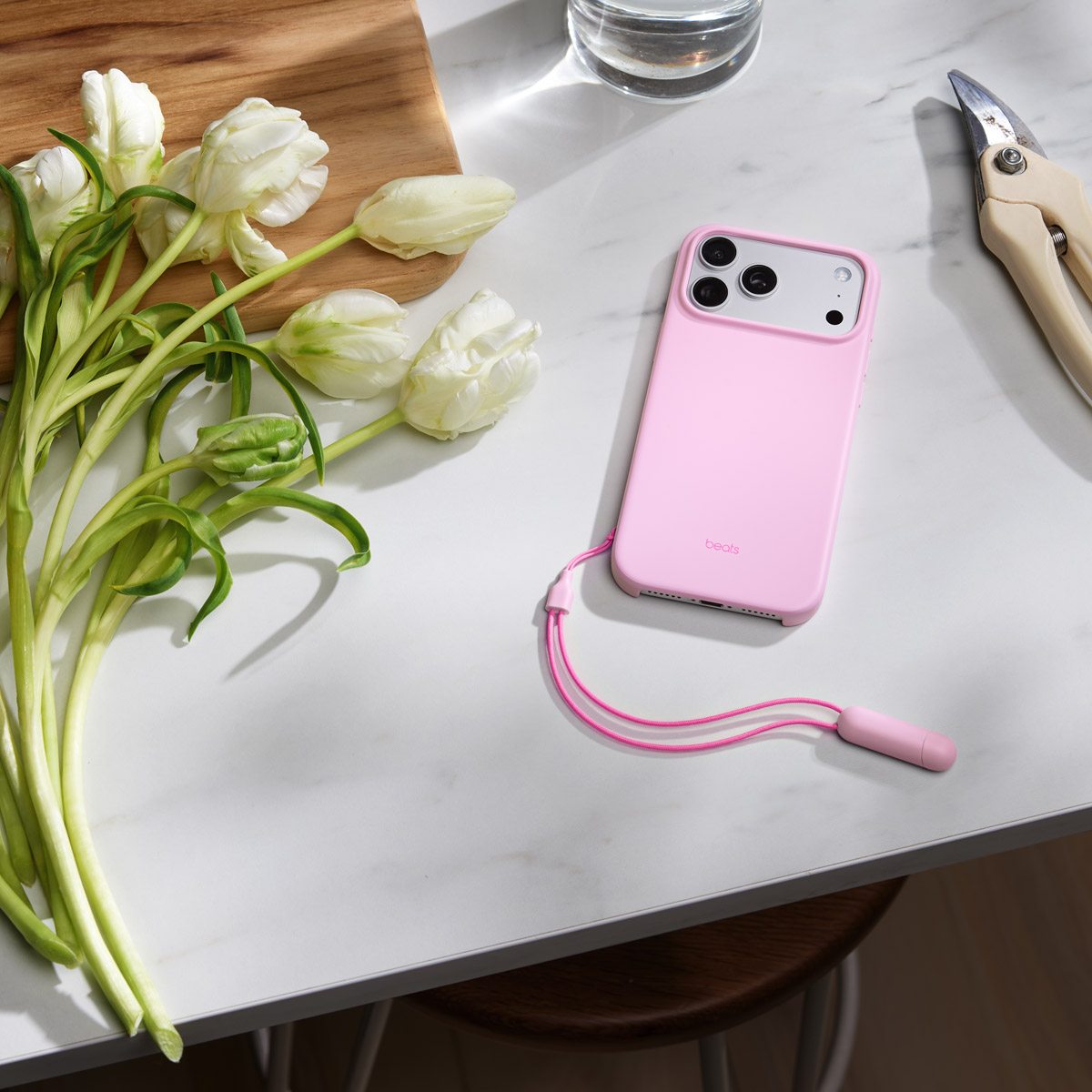 Iphone 17 Pro Max Kickstand Phone Case With Magsafe And Camera Control - Iphone Cases - Beats - Pebble Pink - Image 5