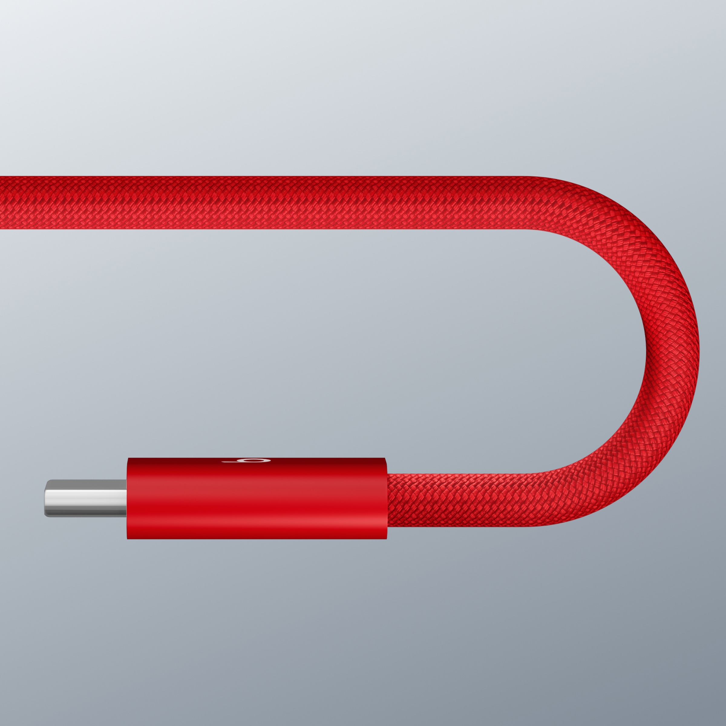 Beats 240W Usb-C To Usb-C Braided Cable (10 Ft) - Rapid Red - Image 5