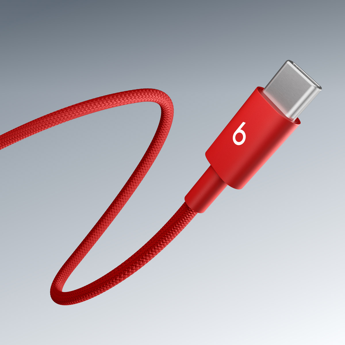 Usb-C To Usb-C Cable (1.5 M / 5 Ft) - Beats - Rapid Red - Image 6