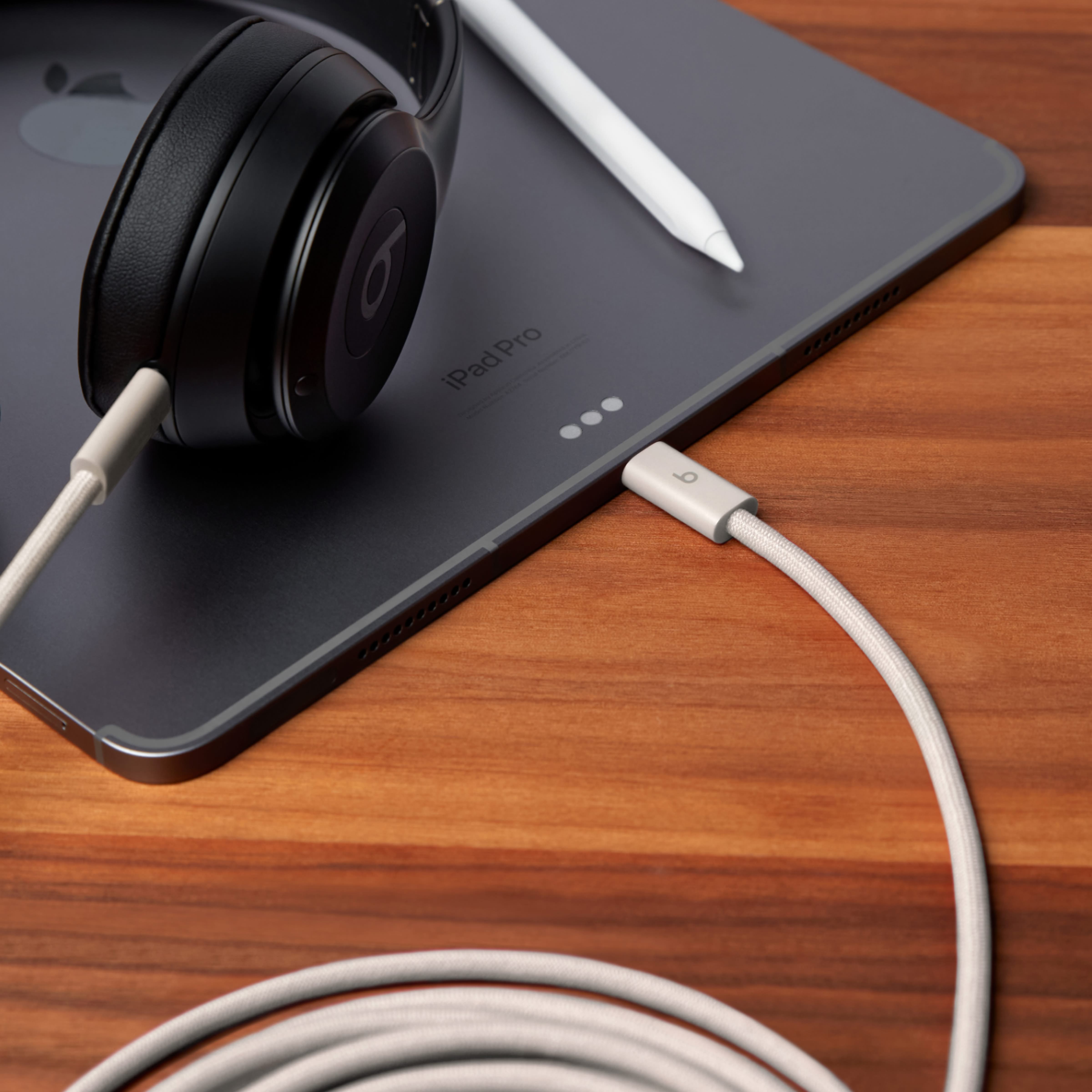 Beats 240W Usb-C To Usb-C Braided Cable (10 Ft) - Surge Stone - Image 2