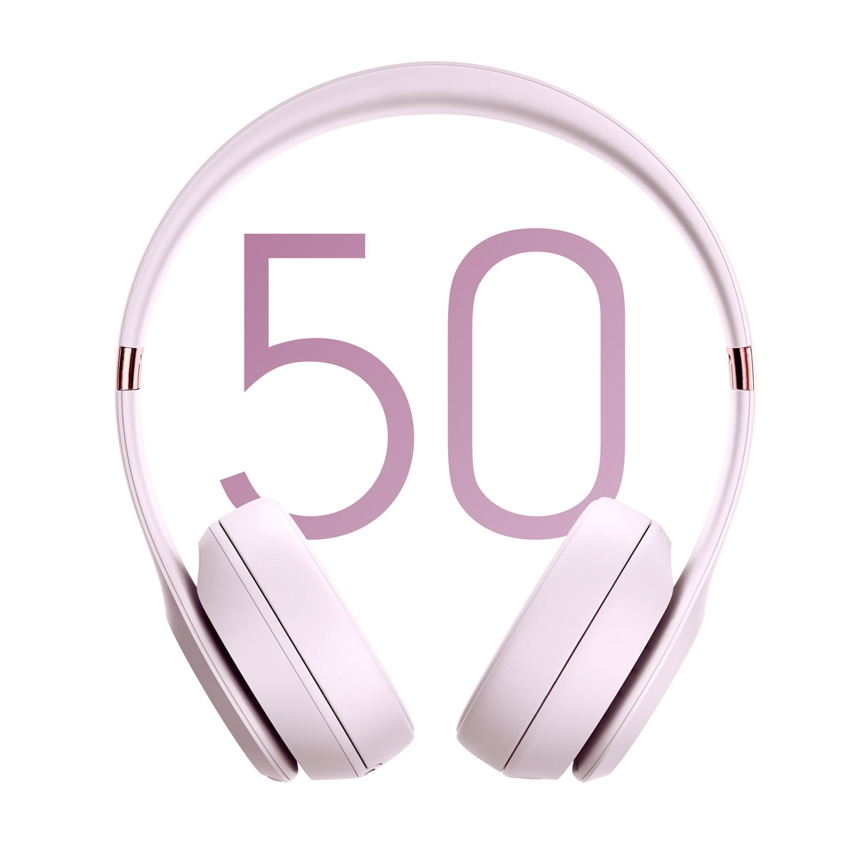 Beats Solo 4 - Cloud Pink - Image 3