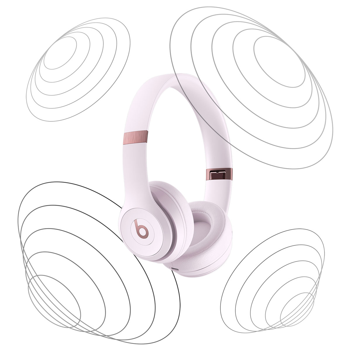 Beats Solo 4 - Cloud Pink - Image 7