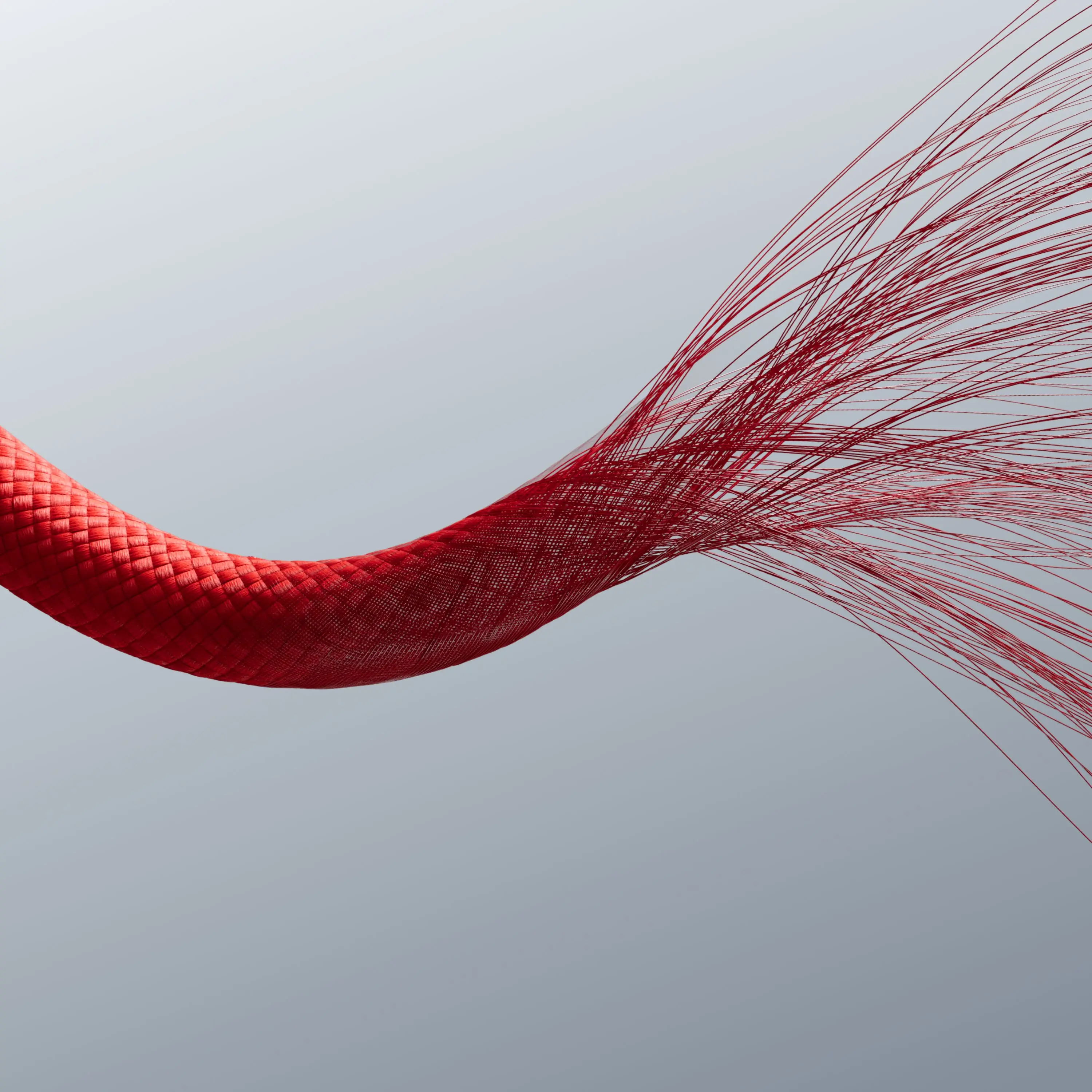 Beats 240W Usb-C To Usb-C Braided Cable (10 Ft) - Rapid Red - Image 4
